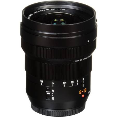 LEICA DG Vario-Elmarit 8-18mm f/2.8-4 ASPH - obiektyw szrokokątny, zmennoogniskowy, Micro 4/3, czarny_3